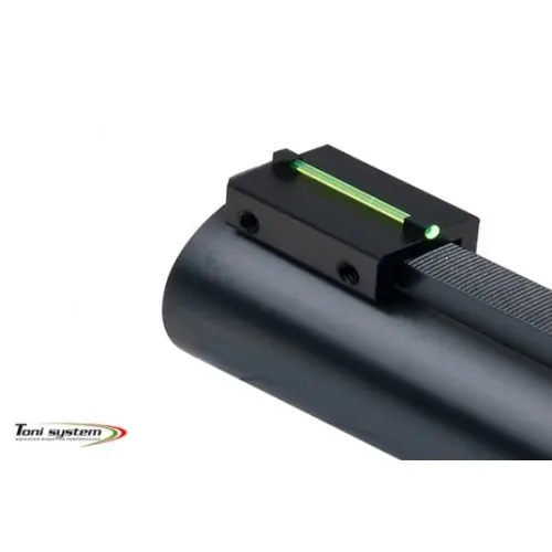 TONI SYSTEM Mirino per bindella larghezza 10,1 mm fibra ottica verde da 1,5 mm Codice MV10