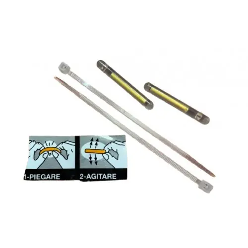 SHOCK LIGHT STICK Mirini per bindella fino a 6ore 2pz Giallo