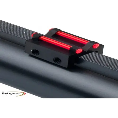 TONI SYSTEM TR8 Tacca di mira per bindella inferiore da 8,1mm in Fibra ottica rossa da 1,5mm Type C