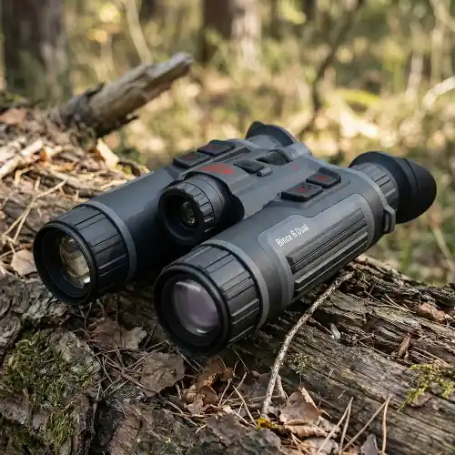 ATN BINOX 6 Multi-Spectral 5,5-44 Binocolo 4K UHD Sensore Termico 384x288 Visione Termica e Telemetro