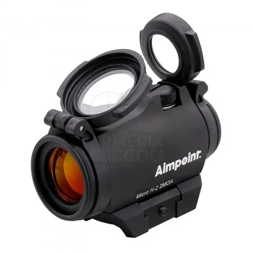 AIMPOINT MICRO H-2 2Moa RED DOT mod.200185 con attacco per slitta Weaver e Picatinny mod.200185