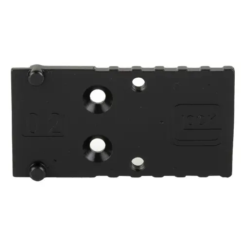 GLOCK MOS PIASTRA 02 Adattatore per ottiche per pistole Glock MOS per TRIJICON e HOLOSUN cod.70340