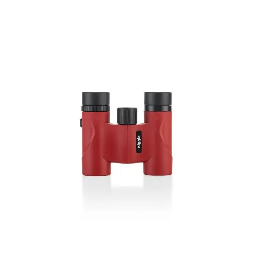 ZIEL BIGGIE 10x25 ROSSO Binocolo amatoriale per adulti e bambini cod.225020