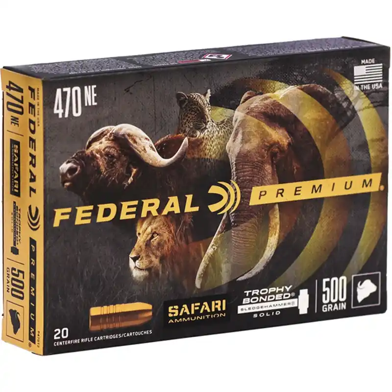 FEDERAL CARICHE 470 NITRO EXPRESS