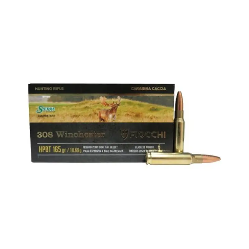 FIOCCHI CARICHE 308 WIN 165 GR