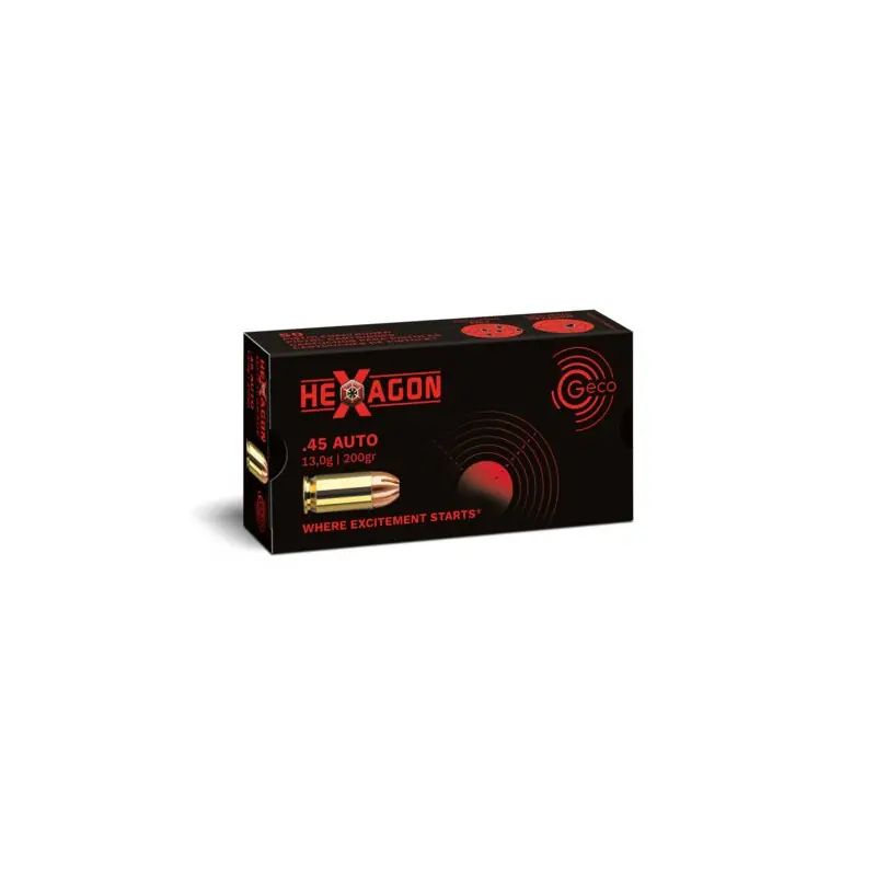 GECO CARICHE 45 ACP BLINDATO GR 200