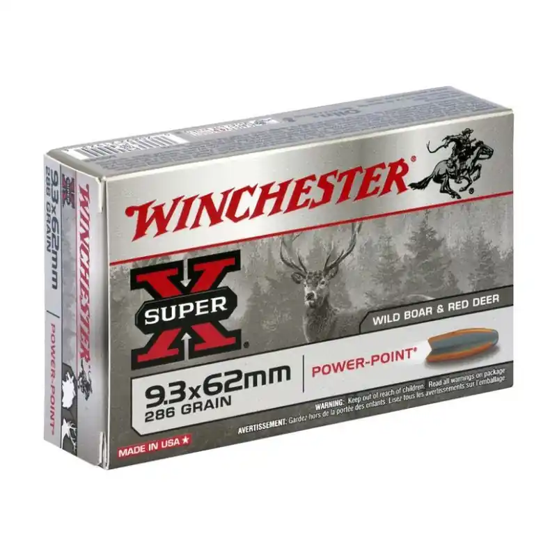 WINCHESTER CARICHE 9,3 X 62 GR 286