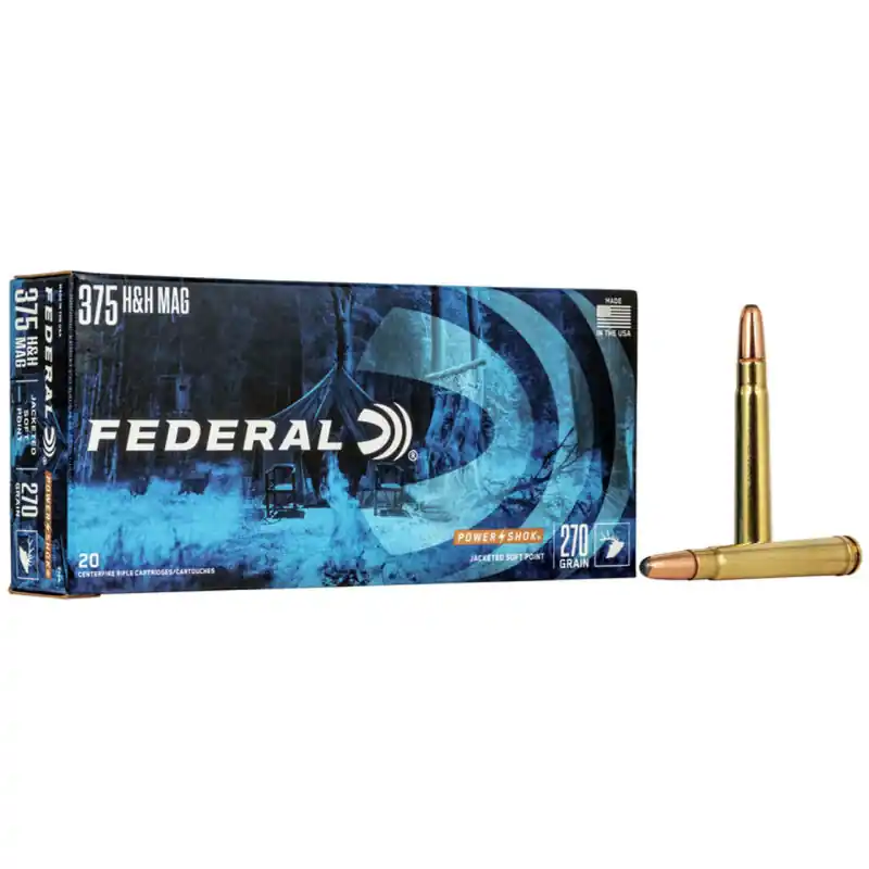 FEDERAL CARICHE 375 H&H MAG 270GR