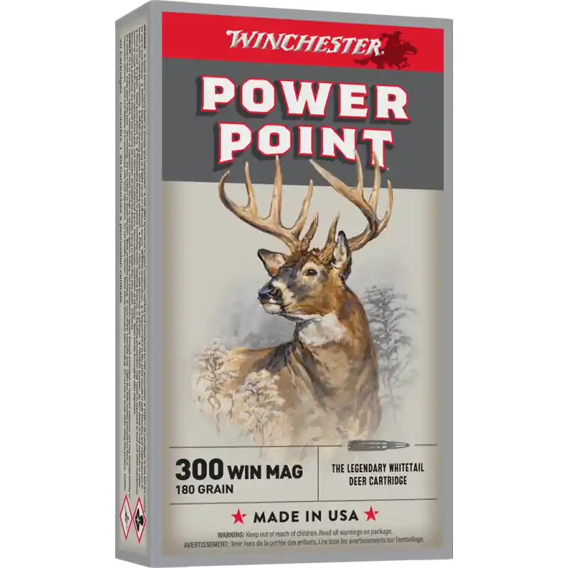 WINCHESTER CARICHE 300 WIN MA 180GR