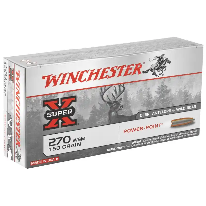 WINCHESTER CARICHE 270 WSM 150GR