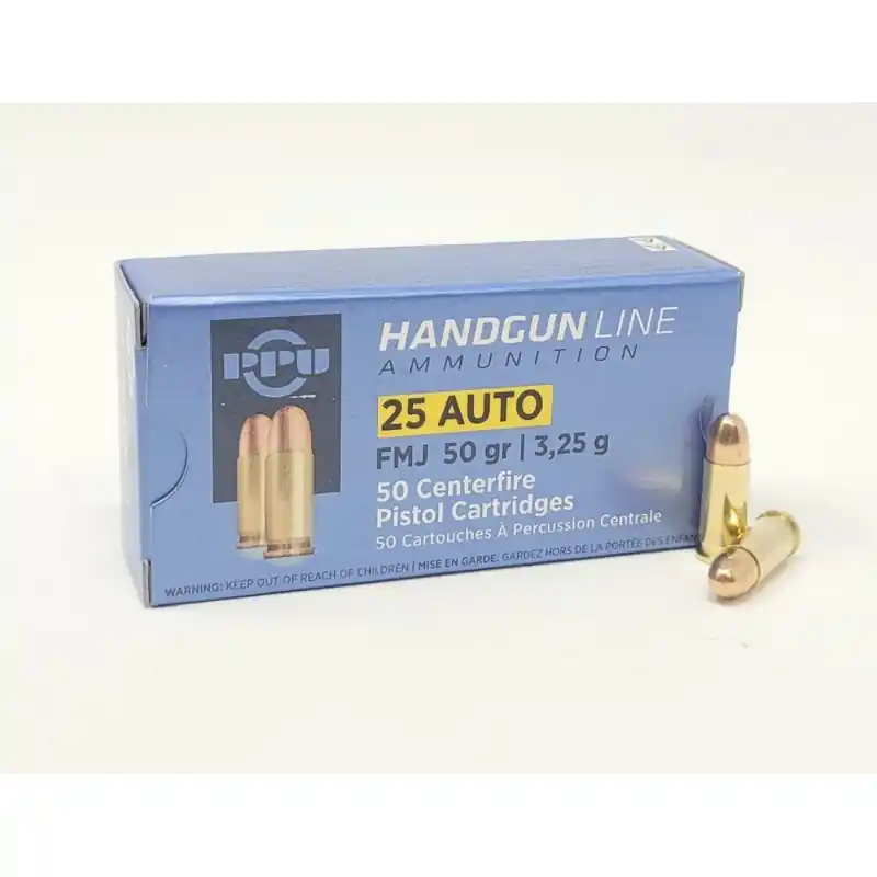 PRVI CARICHE 6,35 FMJ 50 GR