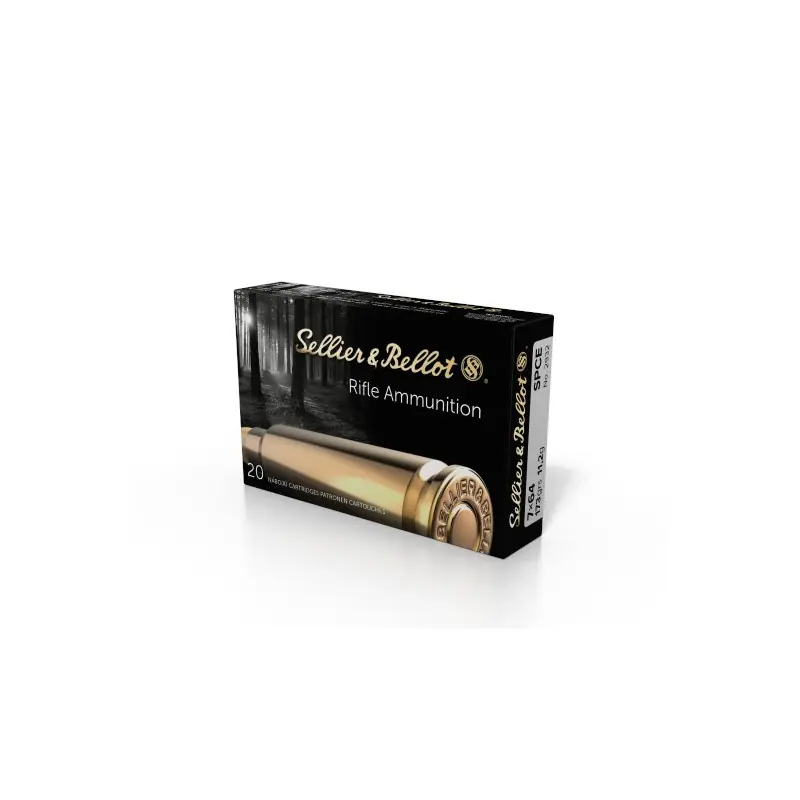 S&B CARICHE 7X64 SPCE 173 GR QT 20