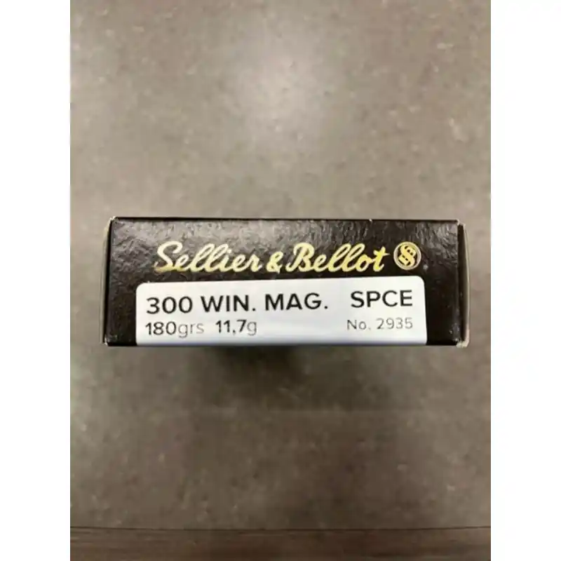 S&B CARICHE 300 WIN SPCE 180 GR
