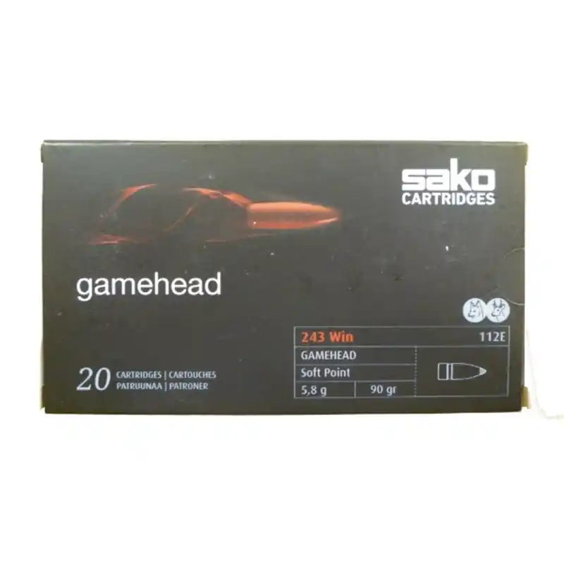SAKO CARICHE CAL 243 WIN 90 GR