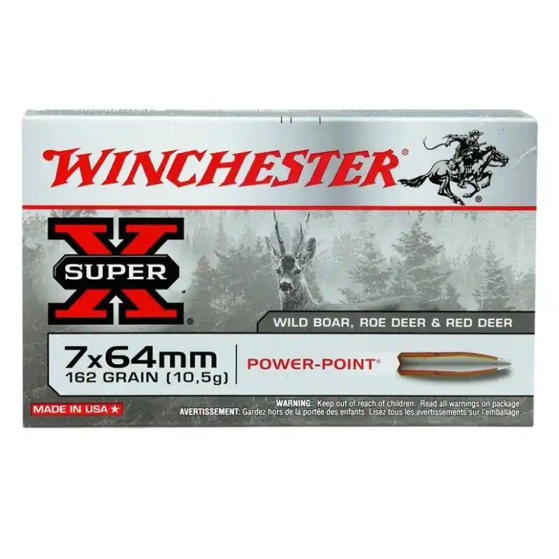 WINCHESTER CARICHE 7 X 64 PP 162 GR