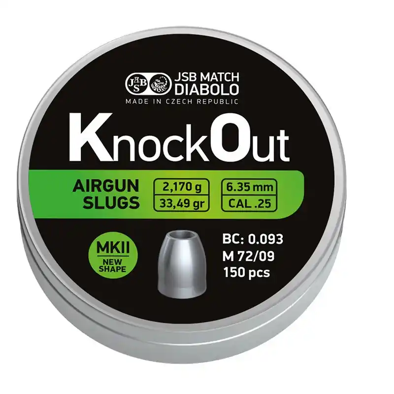 JSB KNOCK OUT MK2 6,35MM DIABOLO