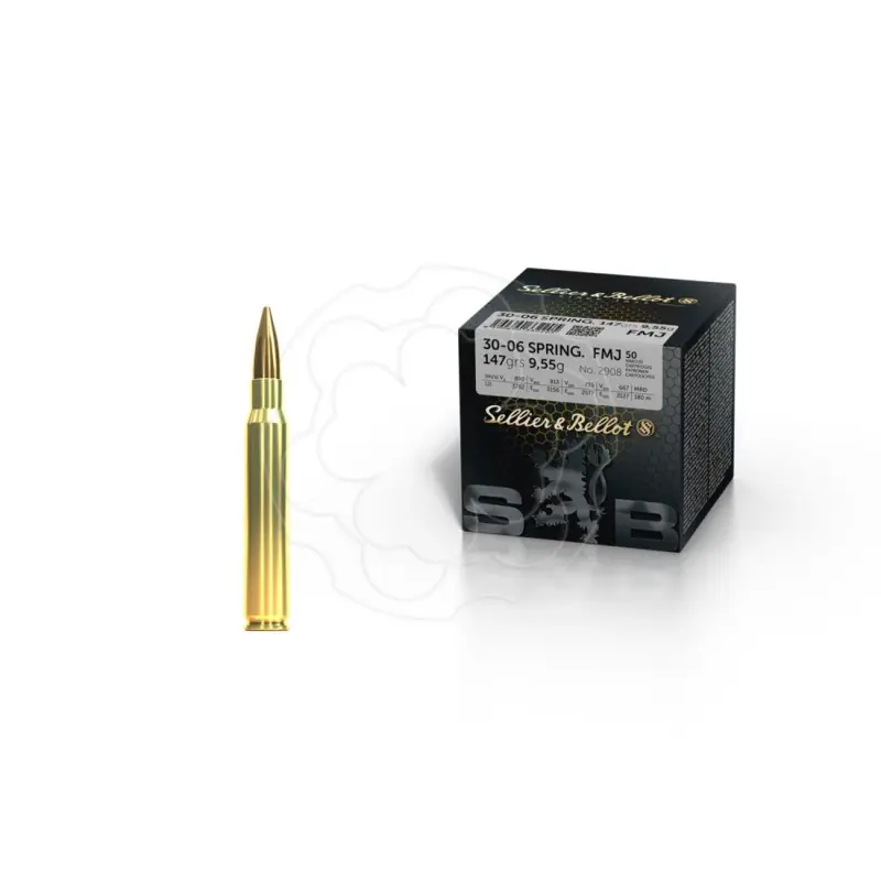S&B CARICHE CAL 30-06 GR 147 FMJ