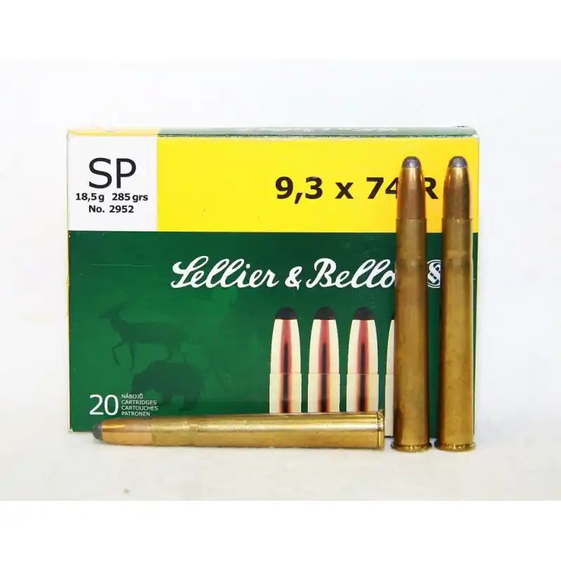 S&B CARICHE 9,3X74R 285 GR SP