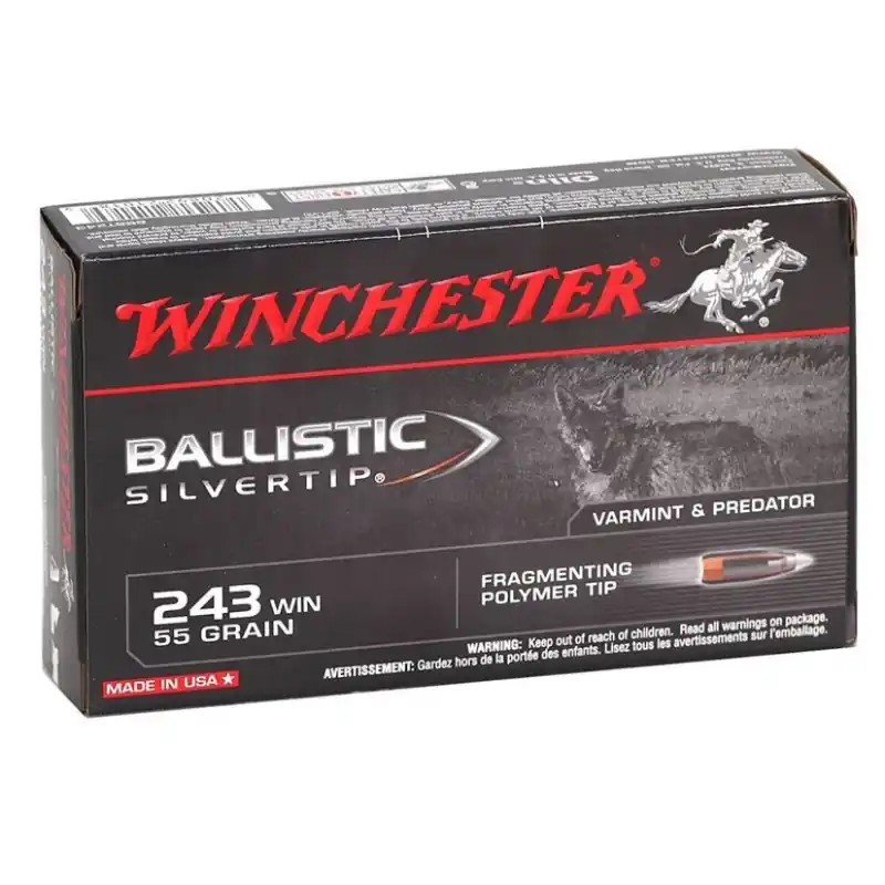 WINCHESTER CARICHE 243 WIN 55 GR