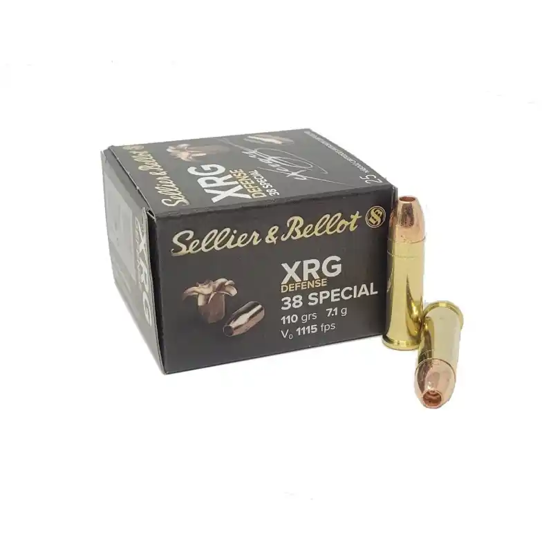 S&B CARICHE 38SPL XRG DEFENSE 110GR