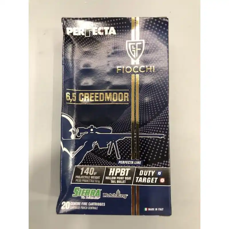 FIOCCHI CARICHE 6,5 CREEDMOOR