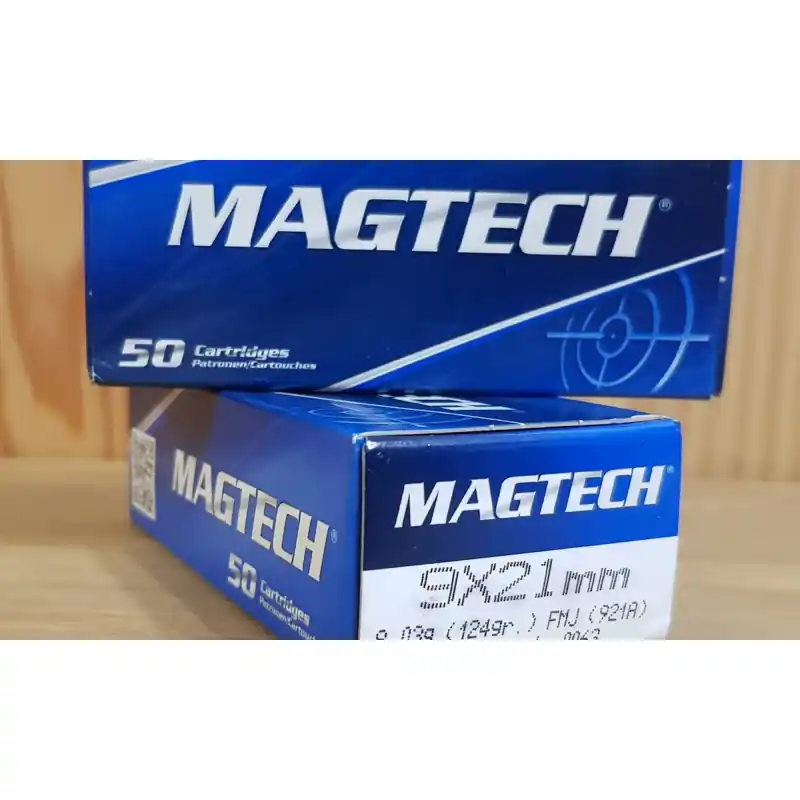 MAGTECH CARICHE 9LUGER FMJ GR 124
