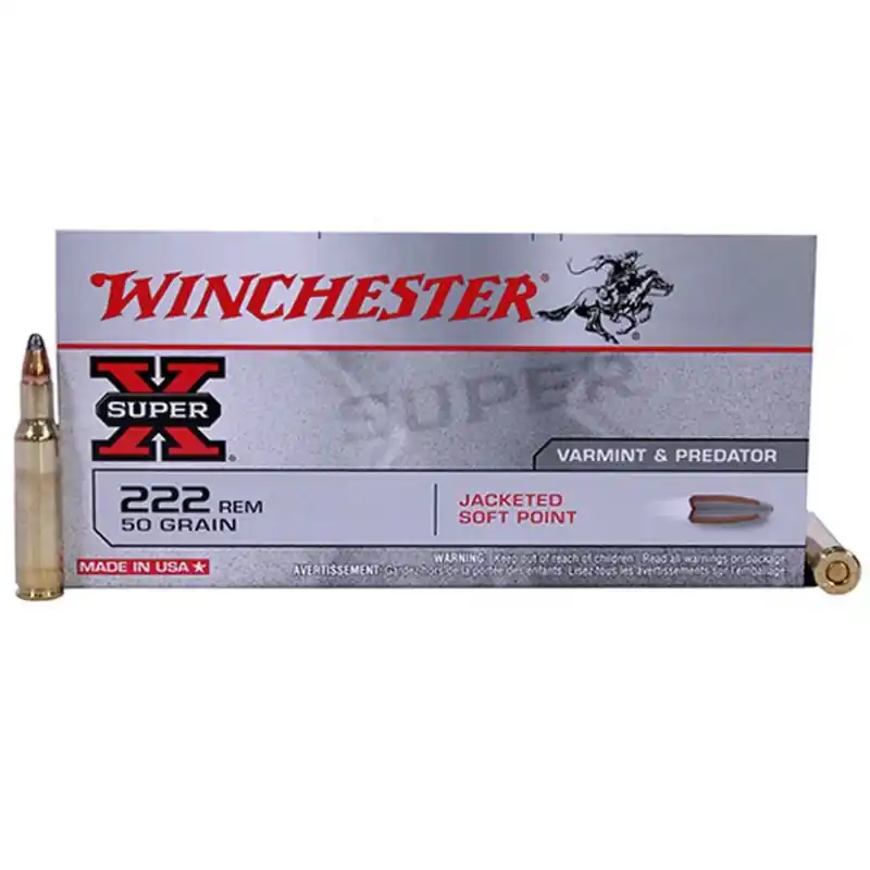 WINCHESTER CARICHE 222 REM 50 GR