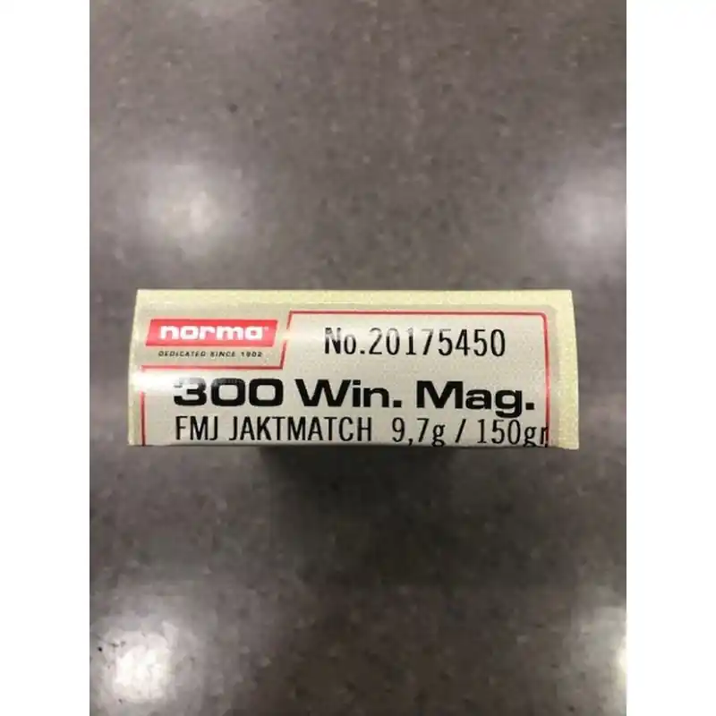 NORMA CARICHE 300 WIN MAG GR 150