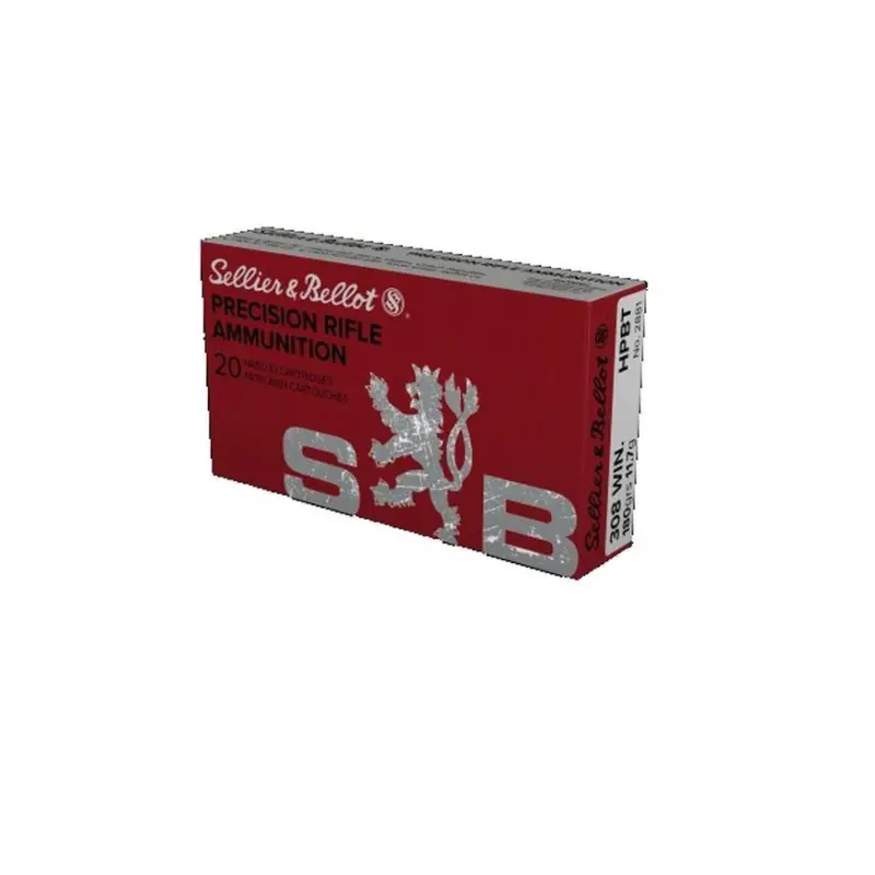 S&B CARICHE 308 WIN 180 GR HPBT