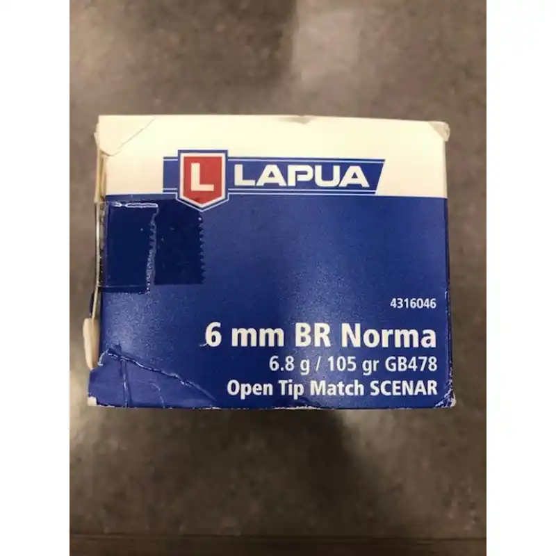 LAPUA CARICHE C 6BR 105 GR SCENAR