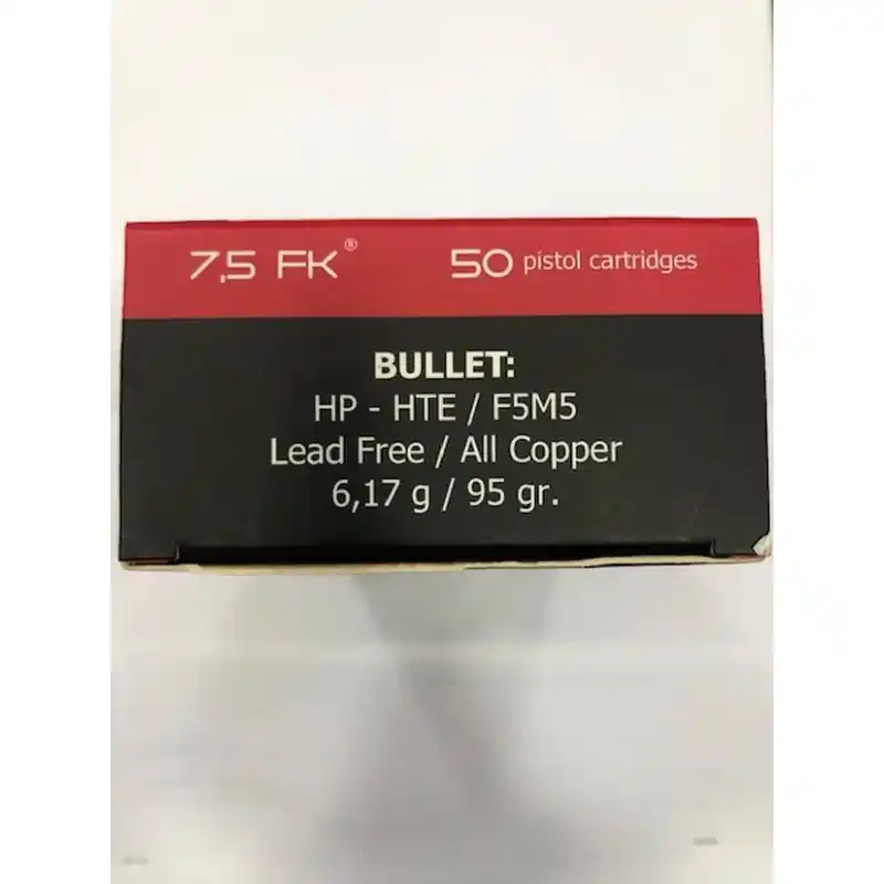 FKBRNO CARICHE 7,5 FK 95 GR HTE