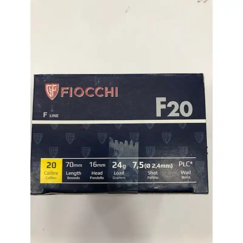 FIOCCHI CARTUCCE C20 TRAP 7 1/2