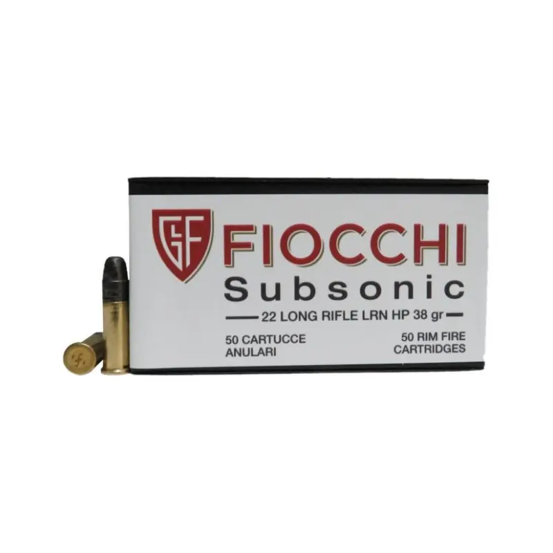 FIOCCHI CARICHE 22LR SUBSONIC LRNHP