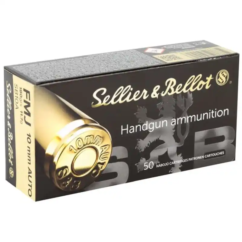 S&B CARICHE 10MM AUTO FMJ 180 GR