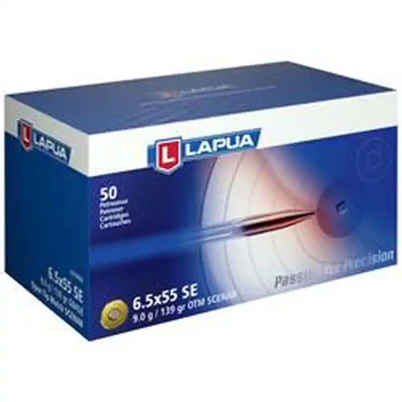 LAPUA CARICHE 6,5 X 55 GR 136