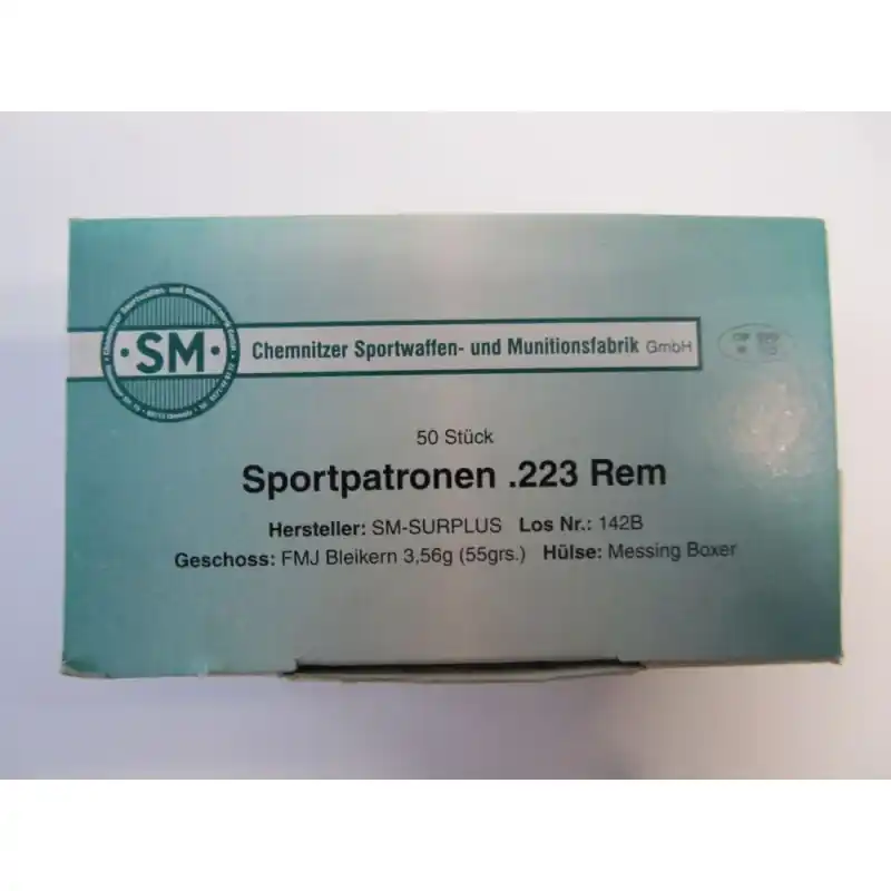 SM SURPLUS CARICHE CAL223R 56GR