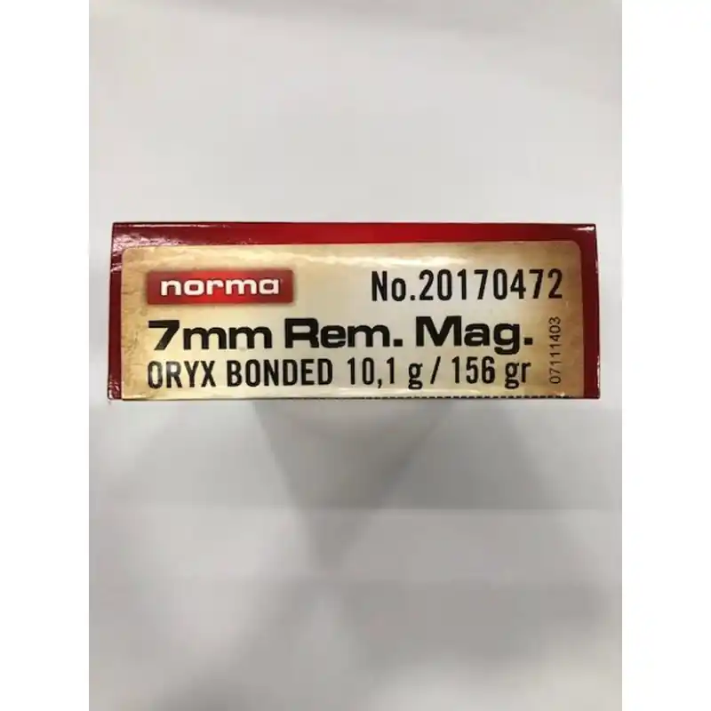 NORMA CARICHE 7 MM REM MAG 156GR
