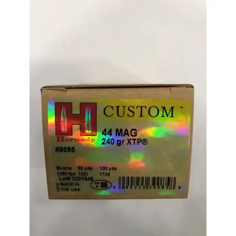 HORNADY CARICHE 44MAG XTP 240 GR