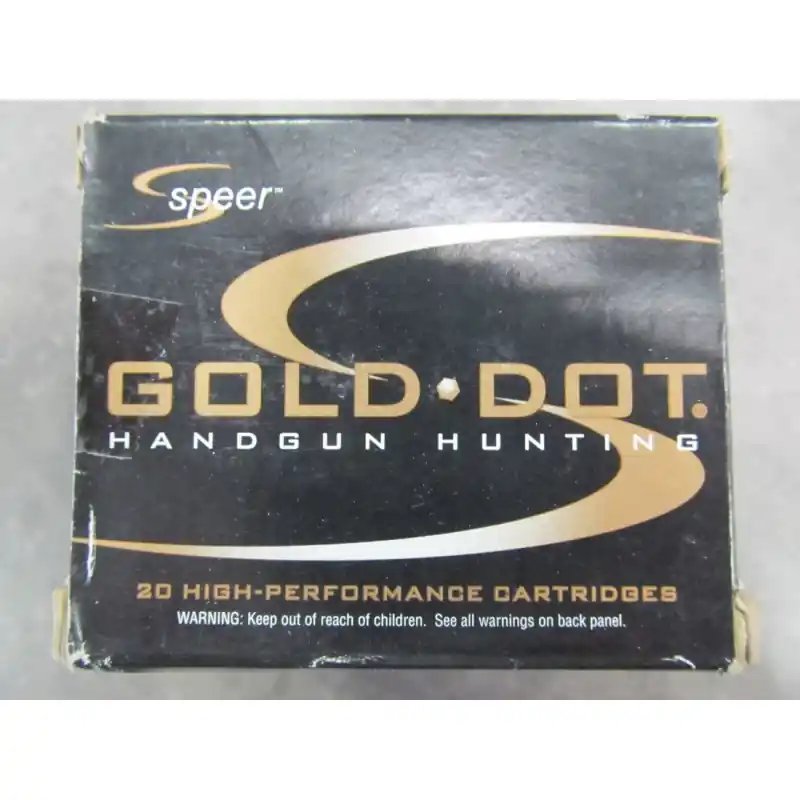 SPEER CARICHE 50AE 325GR GOLD DOT