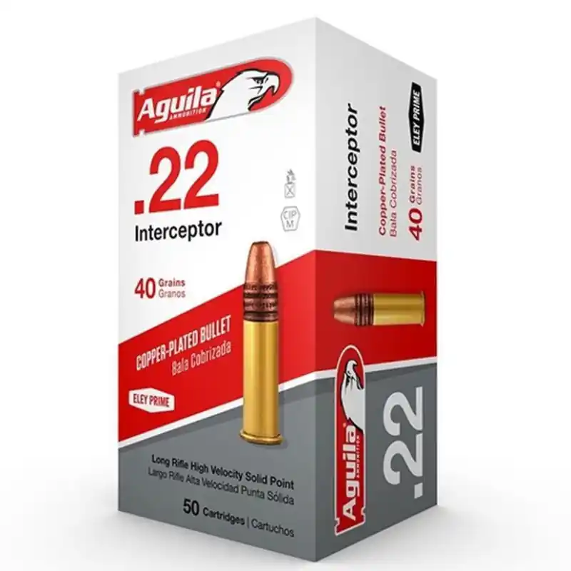 AGUILA CARICHE 22 LR INTERCEPTOR
