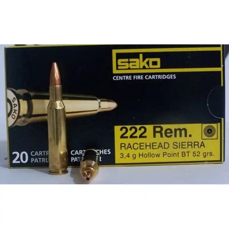 SAKO CARICHE C 222 REM 52 GR