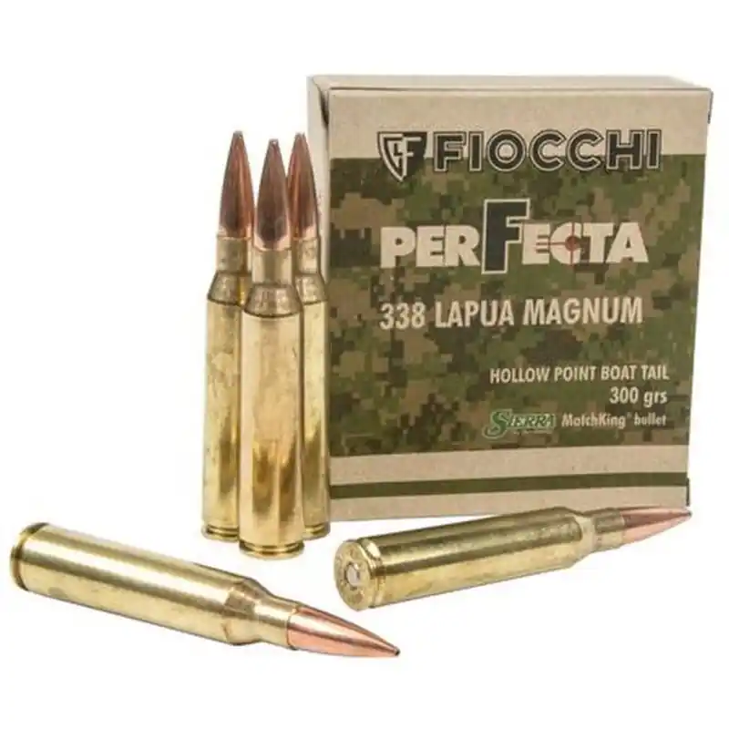 FIOCCHI CARICHE CAL 338 LAPUA MAG