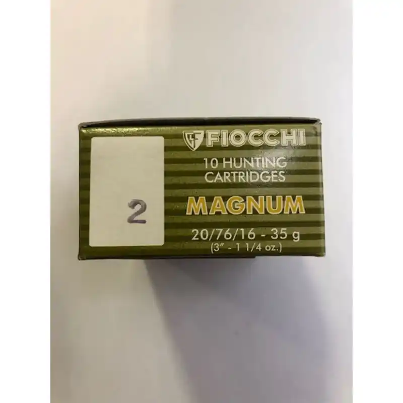 FIOCCHI CARTUCCE C20 PALLINI N 2