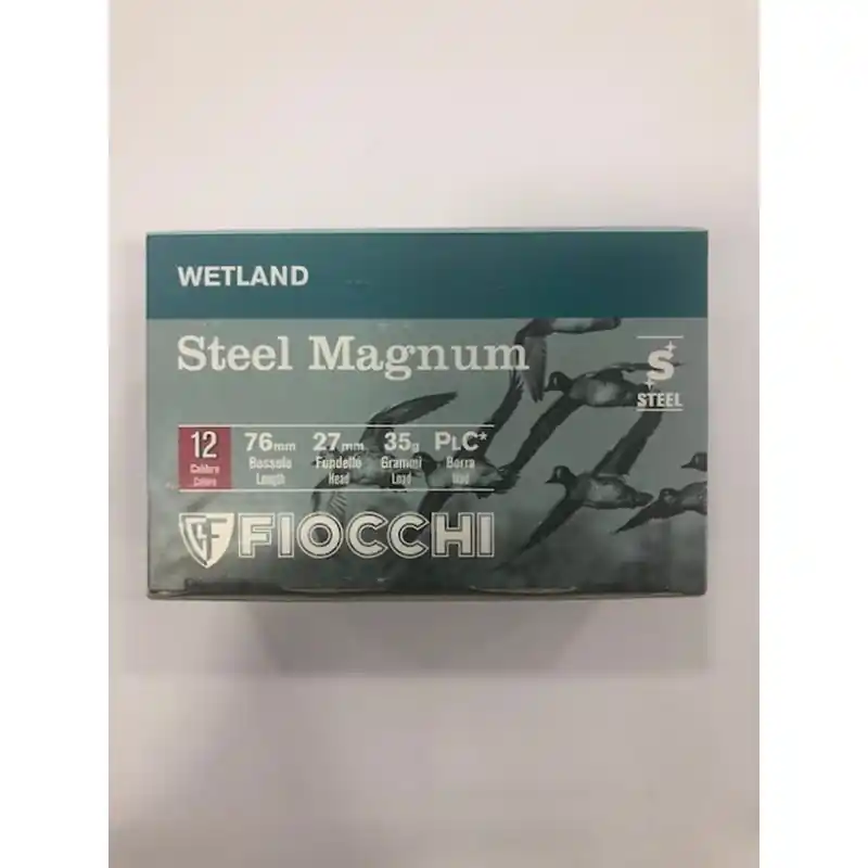 FIOCCHI CARTUCCE ACCIAIO C12 P 3 M