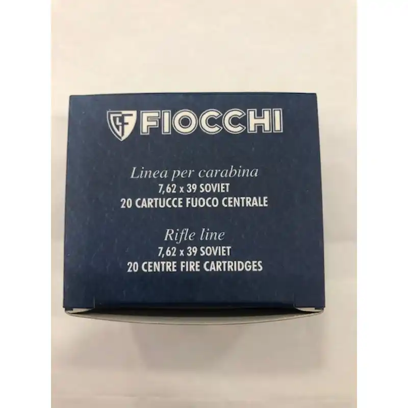 FIOCCHI CARICHE C7,62X39 124GR