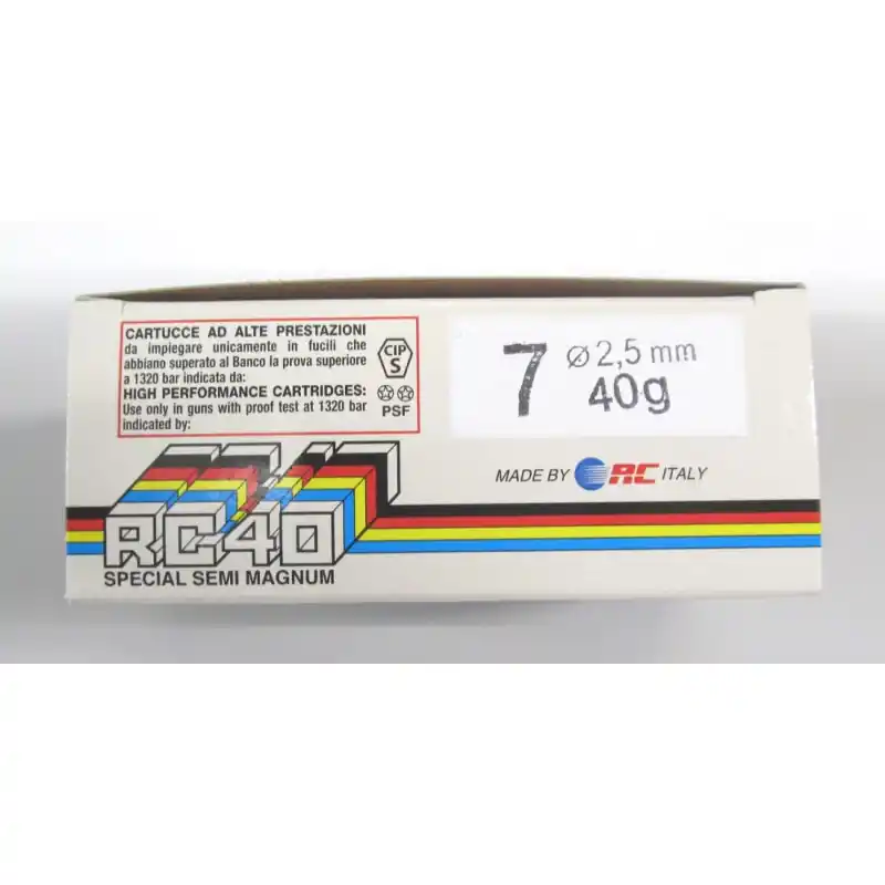 RC12 CARTUCCE SEMI MAG RC40 PB 7