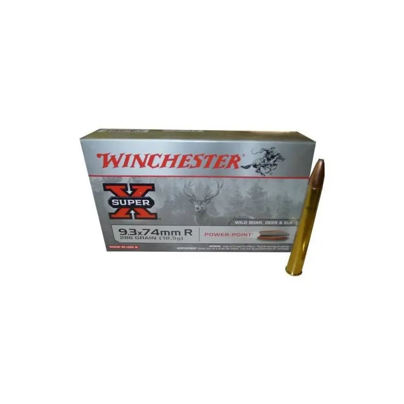 WINCHESTER CARICHE 9,3X74R 286 GR