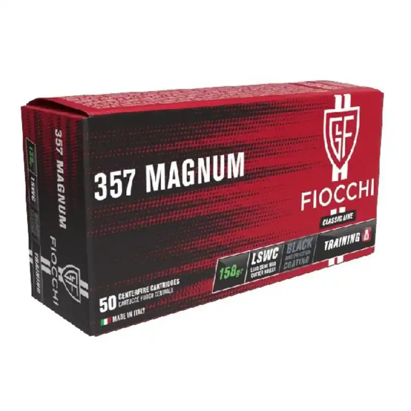 FIOCCHI CARICHE 357 MAG LSWC 158 GR