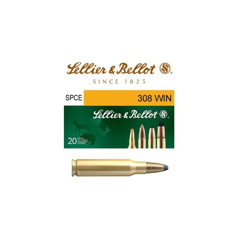 S&B CARICHE 308 WIN 150 GR SPCE