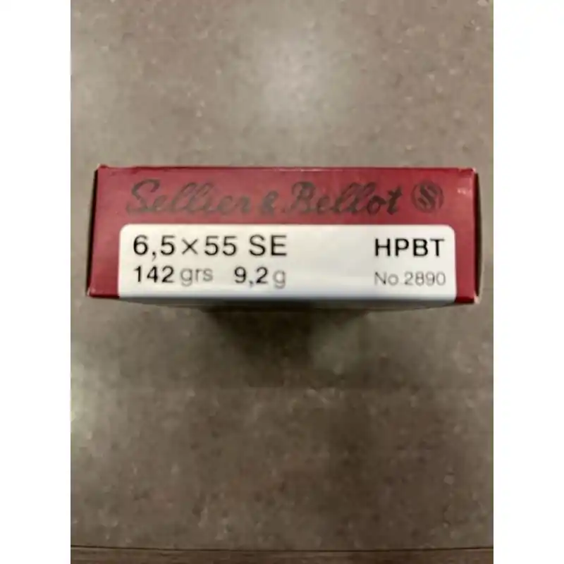 S&B CARICHE CAL 6,5X55 SE 142 GR